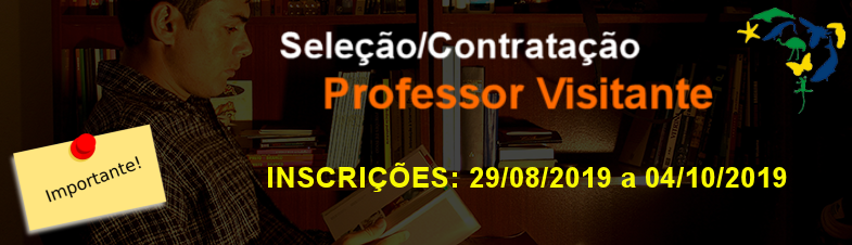 Banner Seleção Professor Visitante